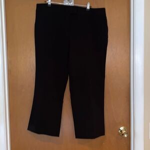 Liz Claiborne career dress capri pants Inseam 26 inches color black